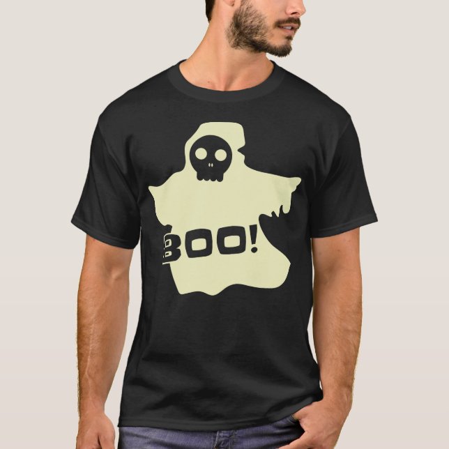 Boo Ghost T Shirt (Framsida)