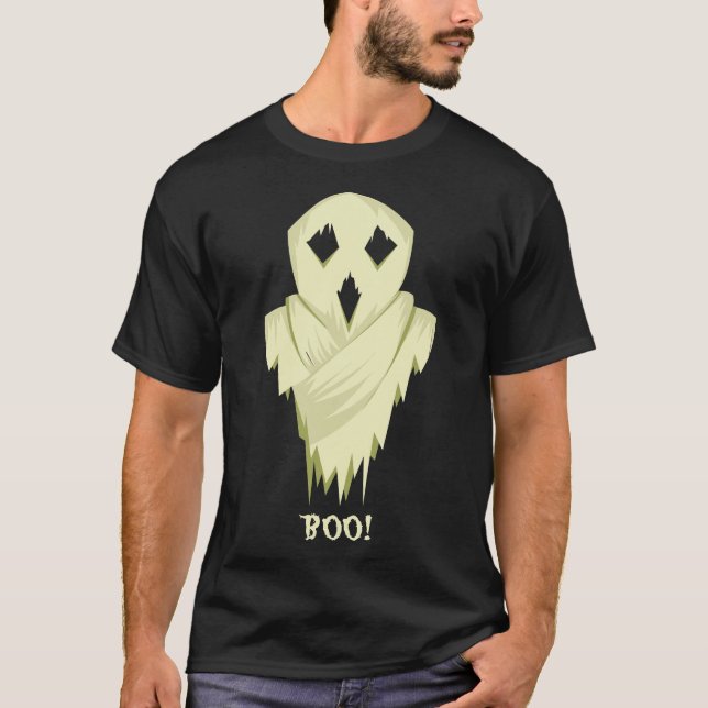Boo Ghost T Shirt (Framsida)