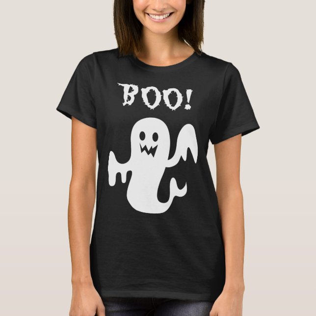 Boo Ghost T Shirt (Framsida)