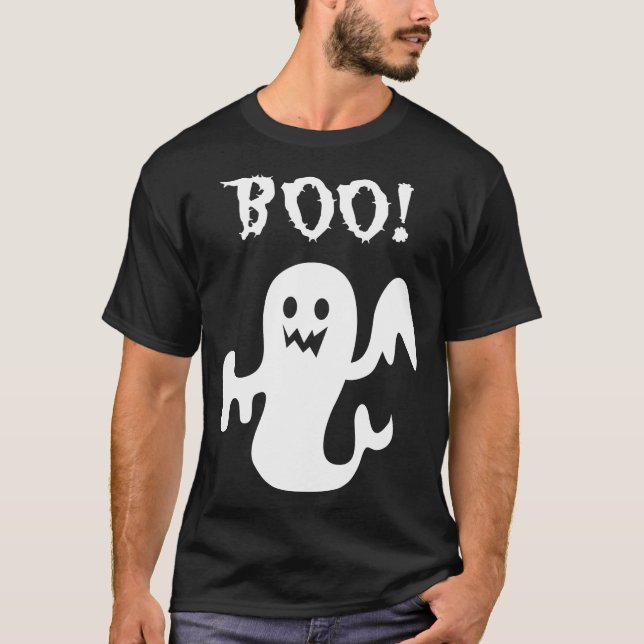 Boo Ghost T Shirt (Framsida)