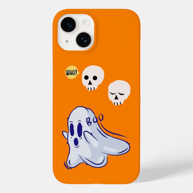 Boo Ghost UK 31 Spooky USA Skull oktober Halloween (Baksida)