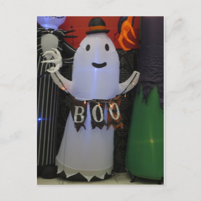 Boo Ghost Vykort (Framsida)