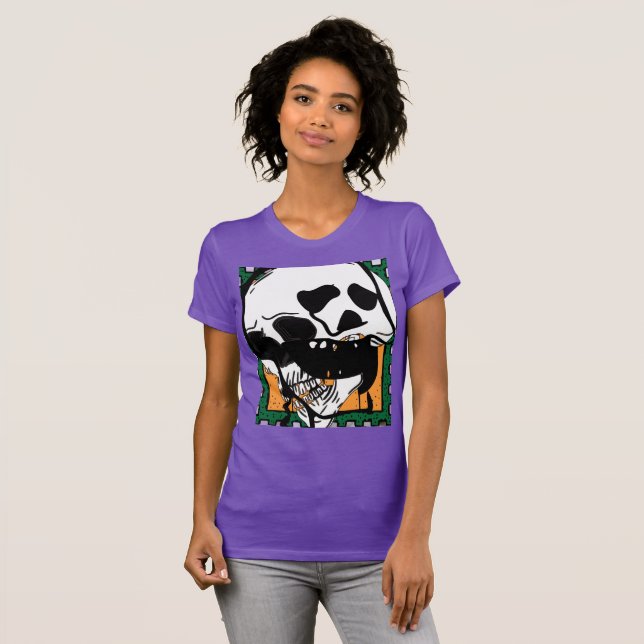 Boo Glad Halloween T-Shirt (Hel framsida)
