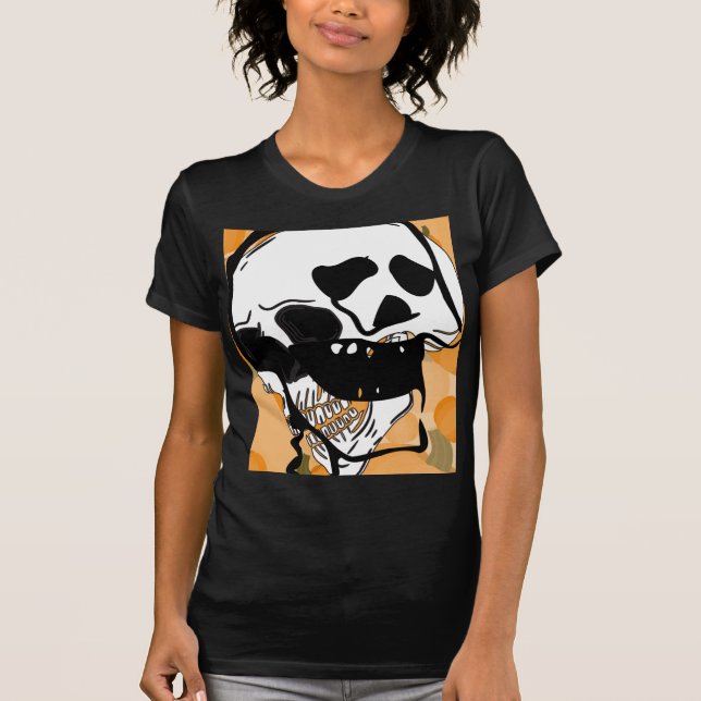Boo Glad Halloween T-Shirt (Framsida)