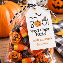 BOO Gott Halloween Pumpa Godspresent Förpackningse