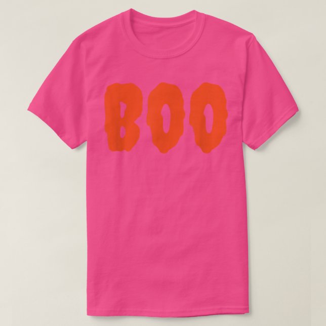 Boo Halloween 741 T Shirt (Design framsida)