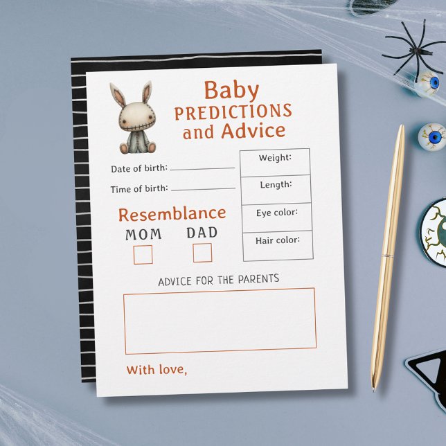 Boo Halloween Baby Shower Predications & Advice (Boo Halloween Baby Shower Predictions & Advice)