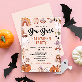 Boo Halloween Bash Party-inbjudan Inbjudningar