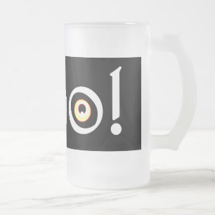 BOO Halloween Beer Mugg Halloween Kopp & Glass