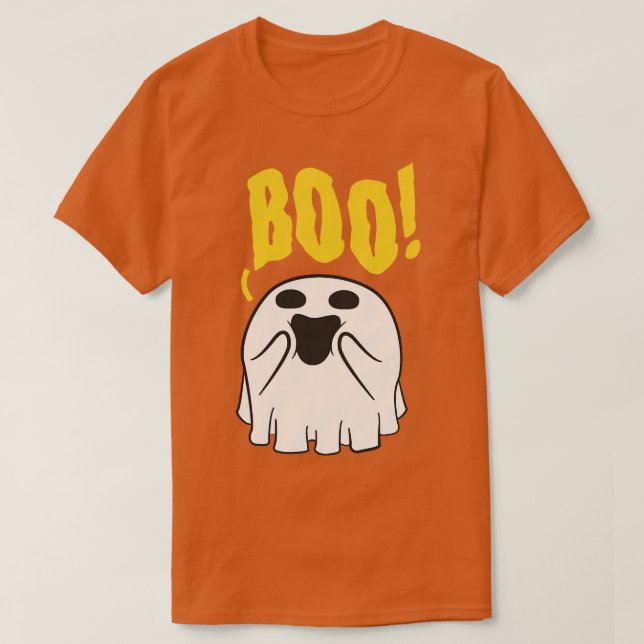 Boo Halloween Costume T Shirt (Design framsida)