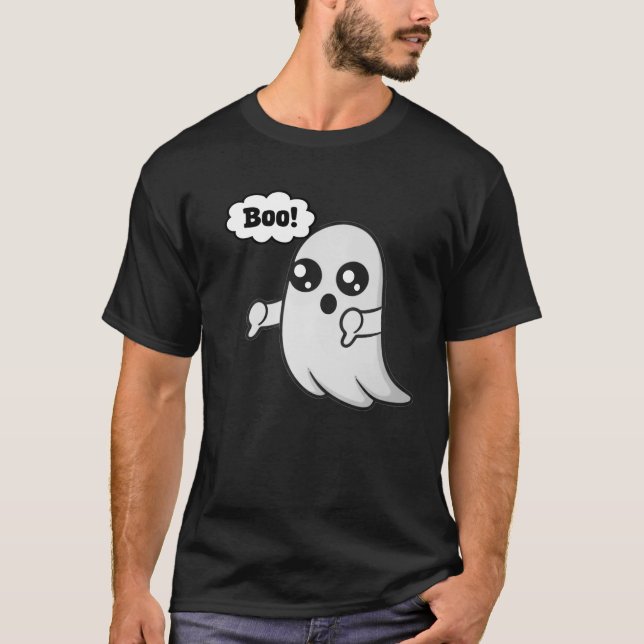 Boo Halloween Cute Family T-Shirt (Framsida)