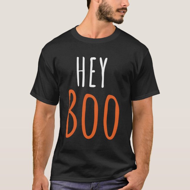 Boo Halloween Ghost Boo T Shirt (Framsida)