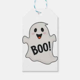 BOO! Halloween Gift-Märkre - Cute & Spooky Party Presentetikett
