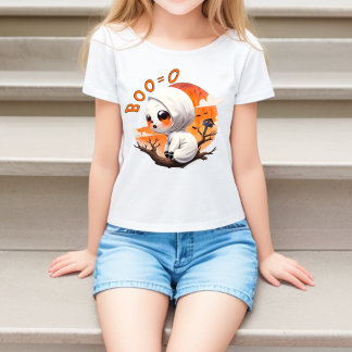 Boo Halloween Goast T Shirt