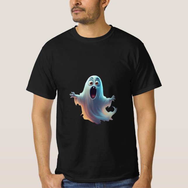 boo Halloween Horror Tee - t-shirt (Framsida)