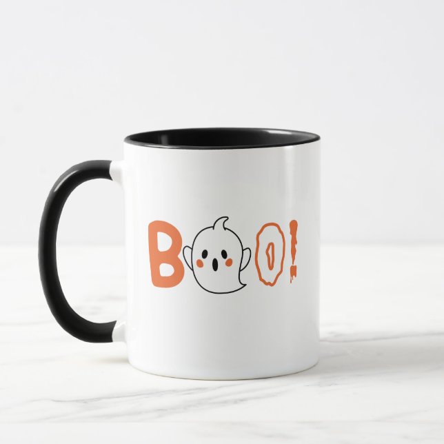 BOO! Halloween Mugg (Vänster)