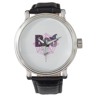 Boo Halloween Oktober Rosa Armbandsur