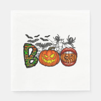 Boo Halloween Pappersservett