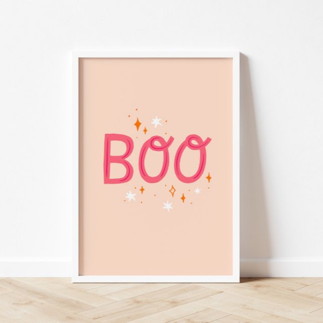 Boo Halloween Poster (Skapare uppladdad)