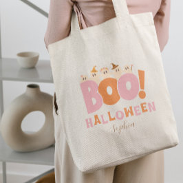 Boo Halloween Retro Candy Tygkasse