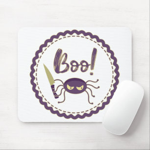 Boo! Halloween spider knivar hand T-Shirt Musmatta