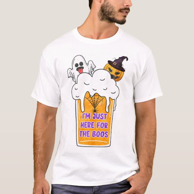 Boo Halloween T-shirt (Framsida)