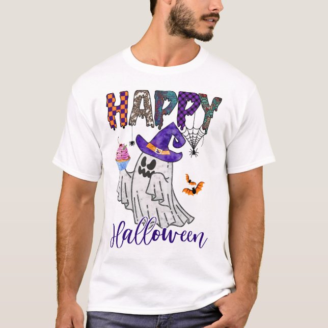 Boo Halloween T-shirt (Framsida)
