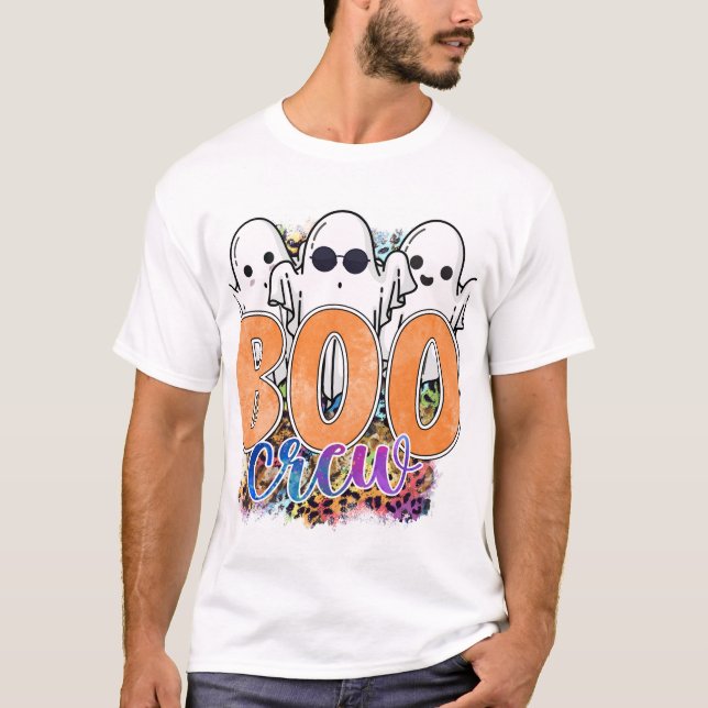 Boo Halloween T-shirt (Framsida)