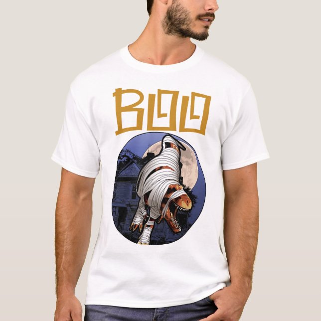 Boo Halloween T Shirt (Framsida)