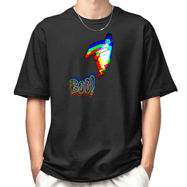 Boo Halloween  T Shirt (Skapare uppladdad)