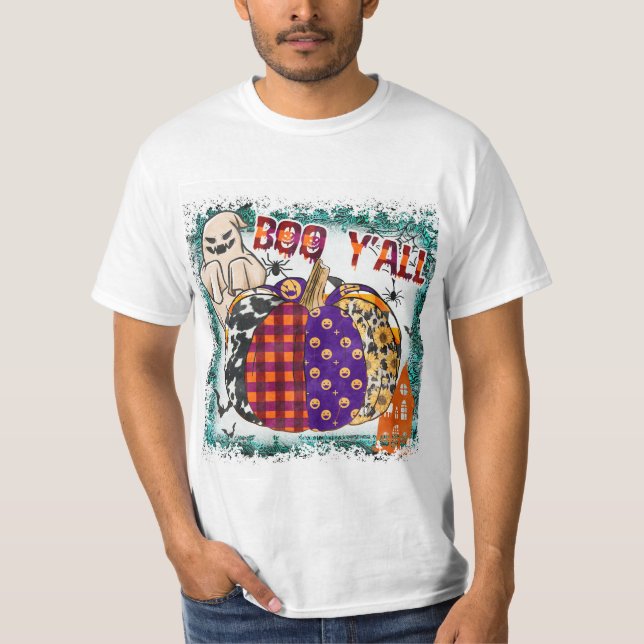 Boo Halloween T-shirt (Framsida)