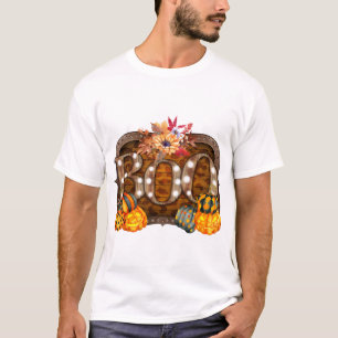 Boo Halloween T Shirt