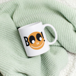 Boo Halloween Två-Tonad Mugg