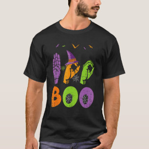 Boo Händer American Sign Language Pride ASL Hallow T Shirt