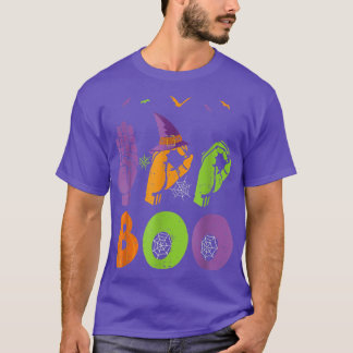 Boo Händer American Sign Language Pride ASL Hallow T Shirt