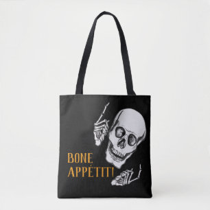 Boo Happy halloween Funny Skull-skämt Tygkasse