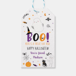 Boo här är ett slag för dig Halloween Presentetikett