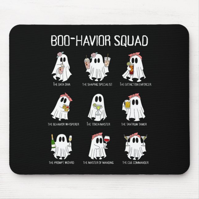 Boo-havior Squad beteendeanalys Ghost Rbt A Hal Musmatta (Framsidan)