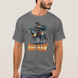 Boo Haw Halloween Cowboy T Shirt