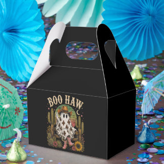 Boo Haw Söt Spöke Rollig Cowboy Western Halloween Presentaskar