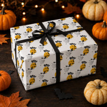 Boo Häxa, Fladdermöss & Fullmåne Halloween-present