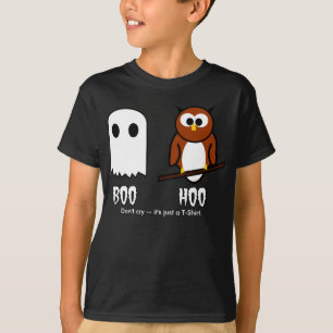 Boo Hoo Ghost och Uggla T-shirt