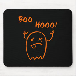 Boo Hooo Halloween-spöke Mörk monokrom Musmatta