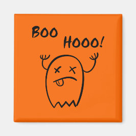 Boo Hooo Halloween Spöklikhet - enfärgad Magnet