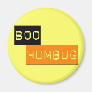 Boo Humbug Anti Halloween Magnet