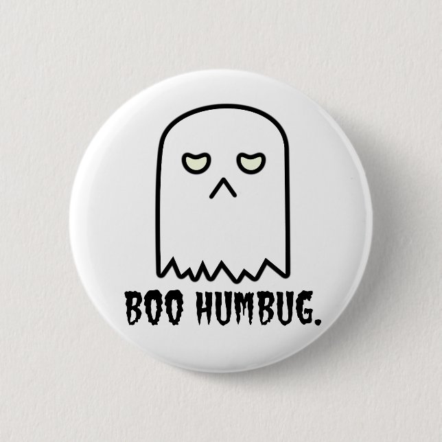 Boo Humbug-knapp Knapp (Framsida)