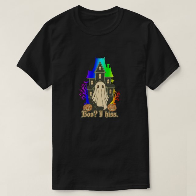BOO? I HISS T SHIRT (Design framsida)