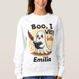 Boo I-Skriva bättre eget namn Halloween T Shirt