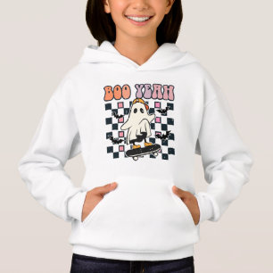 Boo Ja - Retro Cute Ghost Skateboard T Shirt