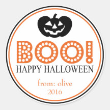 Boo! Jack-O-Lantern (svart/Orange)